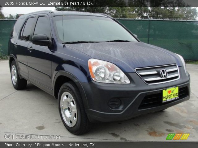 2005 Honda CR-V LX in Eternal Blue Pearl