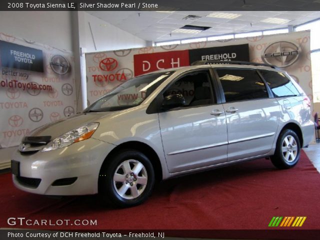 2008 Toyota Sienna LE in Silver Shadow Pearl