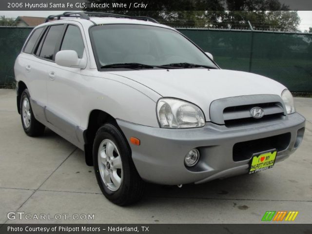 2006 Hyundai Santa Fe GLS in Nordic White