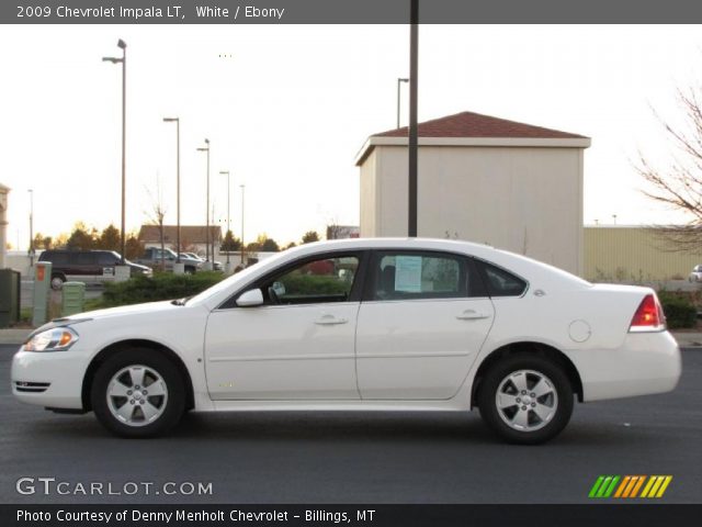 2009 Chevrolet Impala LT in White
