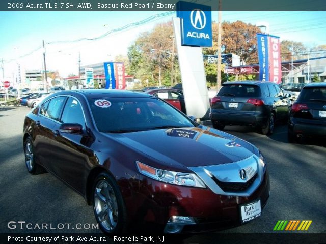 2009 Acura TL 3.7 SH-AWD in Basque Red Pearl