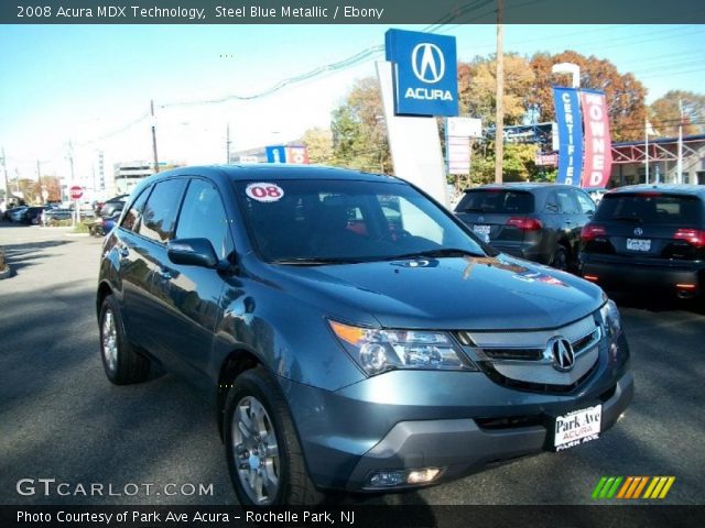 2008 Acura MDX Technology in Steel Blue Metallic