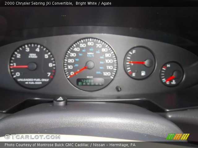 2000 Chrysler Sebring JXi Convertible in Bright White