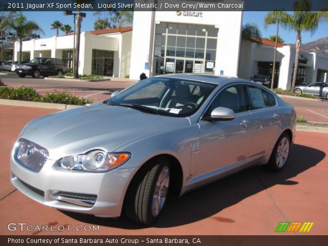 2011 Jaguar XF Sport Sedan in Liquid Silver Metallic