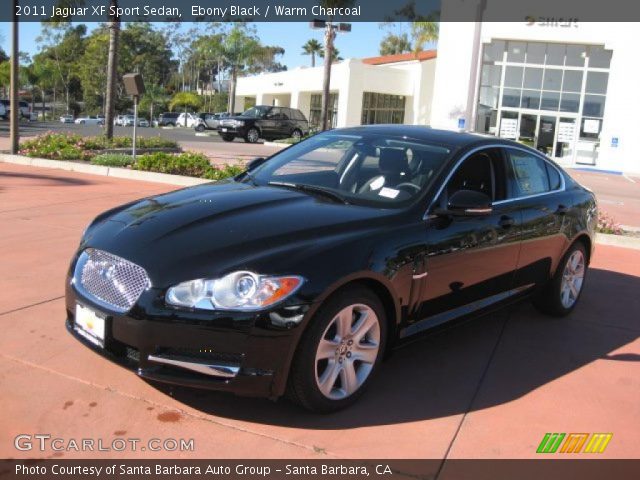 2011 Jaguar XF Sport Sedan in Ebony Black