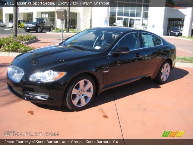 2011 Jaguar XF Sport Sedan in Ebony Black