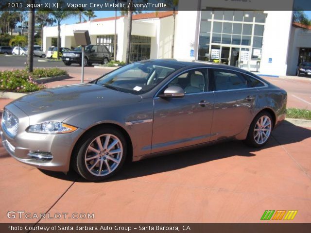 2011 Jaguar XJ XJL in Vapour Grey Metallic