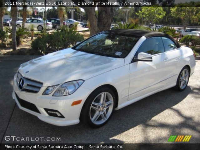 2011 Mercedes-Benz E 550 Cabriolet in Diamond White Metallic