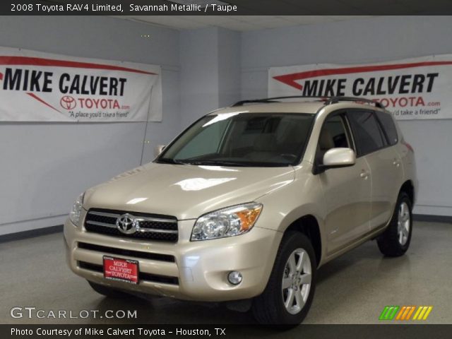 2008 Toyota RAV4 Limited in Savannah Metallic