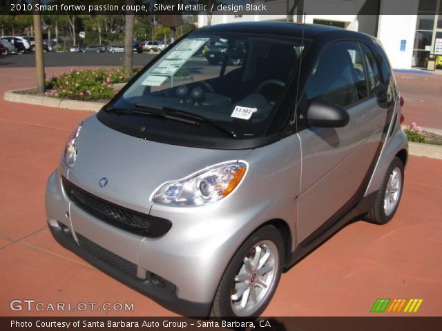 2010 Smart fortwo passion coupe in Silver Metallic