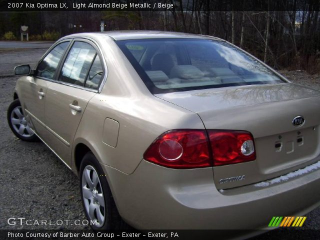 2007 Kia Optima LX in Light Almond Beige Metallic