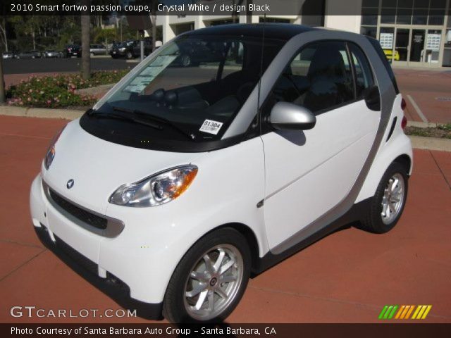 2010 Smart fortwo passion coupe in Crystal White