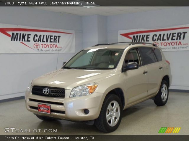 2008 Toyota RAV4 4WD in Savannah Metallic
