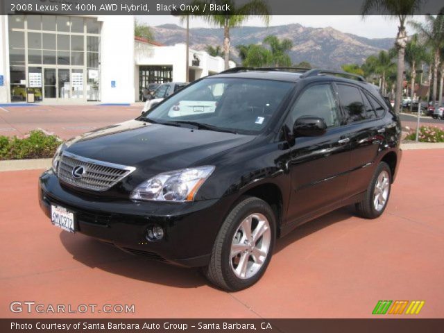 2008 Lexus RX 400h AWD Hybrid in Black Onyx