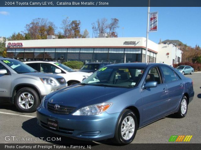 2004 Toyota Camry LE V6 in Catalina Blue Metallic