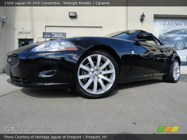 2008 Jaguar XK XK8 Convertible in Midnight Metallic