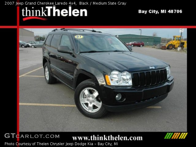 2007 Jeep Grand Cherokee Laredo 4x4 in Black