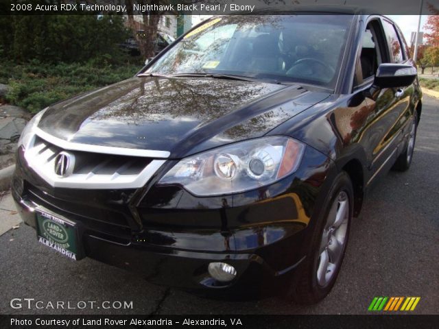 2008 Acura RDX Technology in Nighthawk Black Pearl
