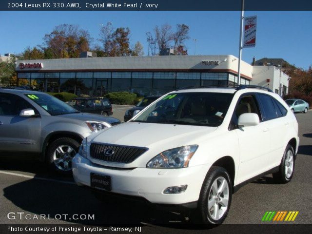2004 Lexus RX 330 AWD in Crystal White Pearl