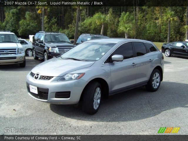 2007 Mazda CX-7 Sport in Liquid Platinum Metallic