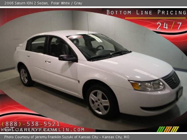2006 Saturn ION 2 Sedan in Polar White