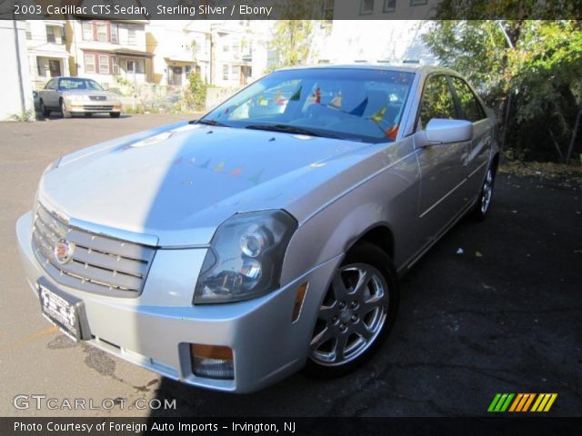 2003 Cadillac CTS Sedan in Sterling Silver