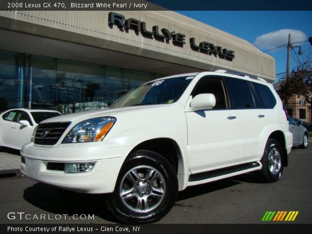 2008 Lexus GX 470 in Blizzard White Pearl
