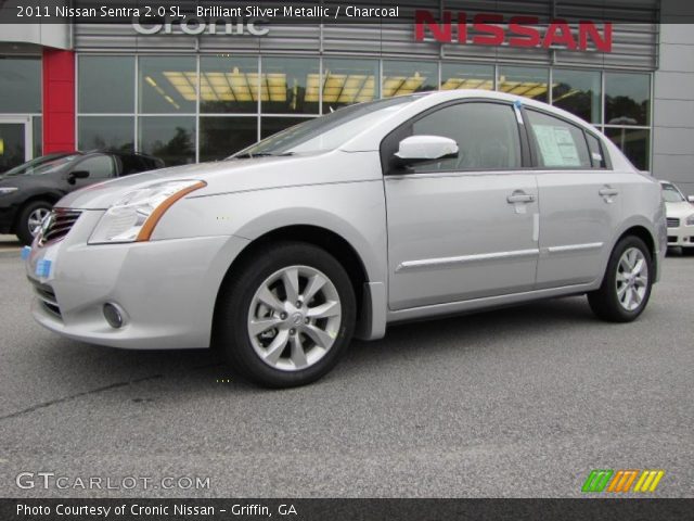 2011 Nissan Sentra 2.0 SL in Brilliant Silver Metallic