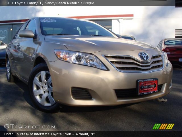 2011 Toyota Camry LE in Sandy Beach Metallic