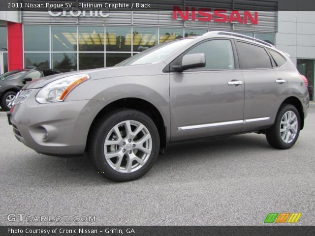 2011 Nissan Rogue SV in Platinum Graphite