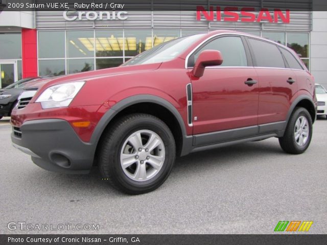 2009 Saturn VUE XE in Ruby Red