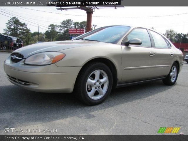 2000 Ford Taurus SES in Harvest Gold Metallic