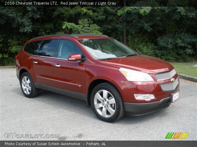 2010 Chevrolet Traverse LTZ in Red Jewel Tintcoat