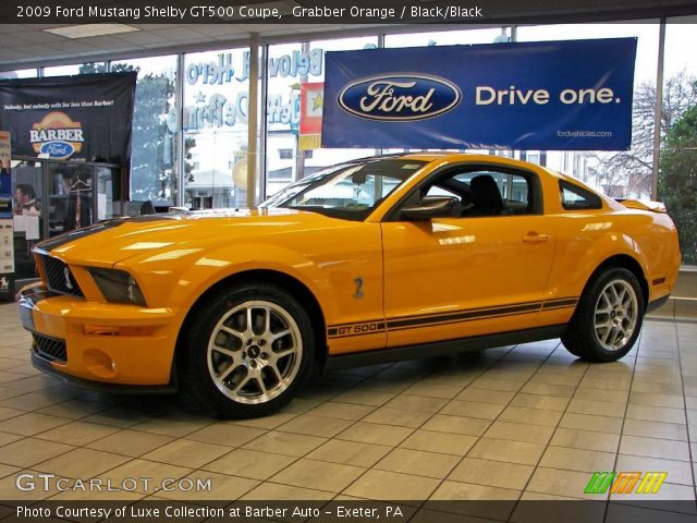 2009 Ford Mustang Shelby GT500 Coupe in Grabber Orange
