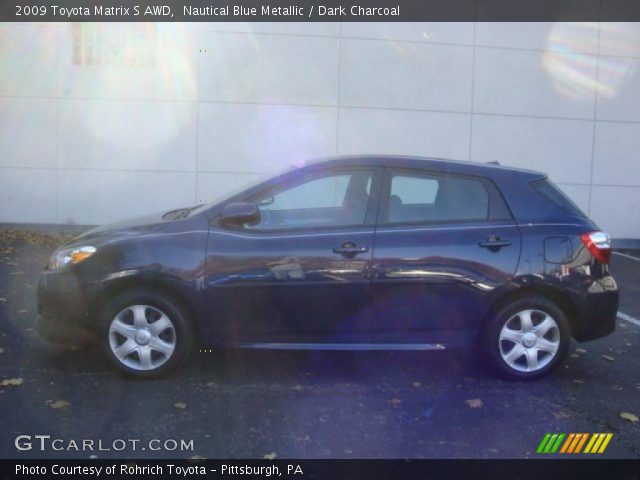 2009 Toyota Matrix S AWD in Nautical Blue Metallic
