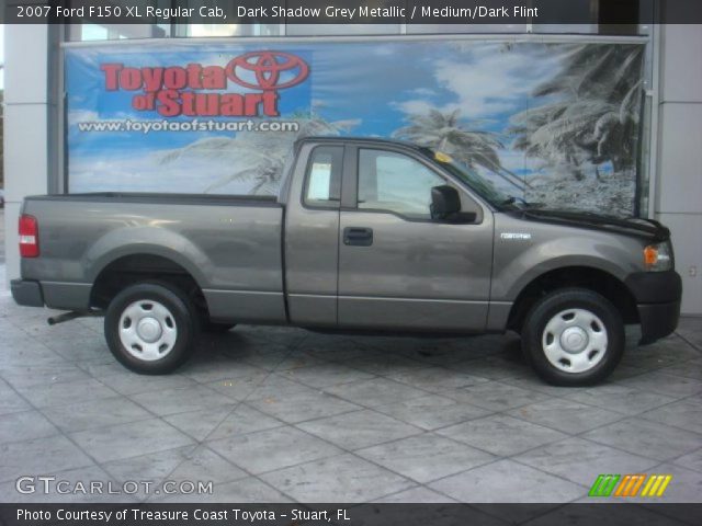 2007 Ford F150 XL Regular Cab in Dark Shadow Grey Metallic