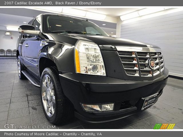 2007 Cadillac Escalade AWD in Black Raven