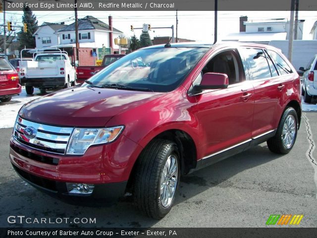 2008 Ford Edge Limited AWD in Redfire Metallic