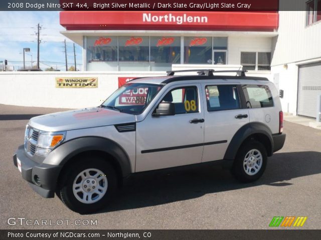 2008 Dodge Nitro SXT 4x4 in Bright Silver Metallic