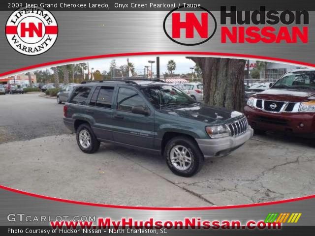 2003 Jeep Grand Cherokee Laredo in Onyx Green Pearlcoat
