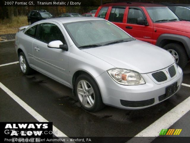 2007 Pontiac G5  in Titanium Metallic