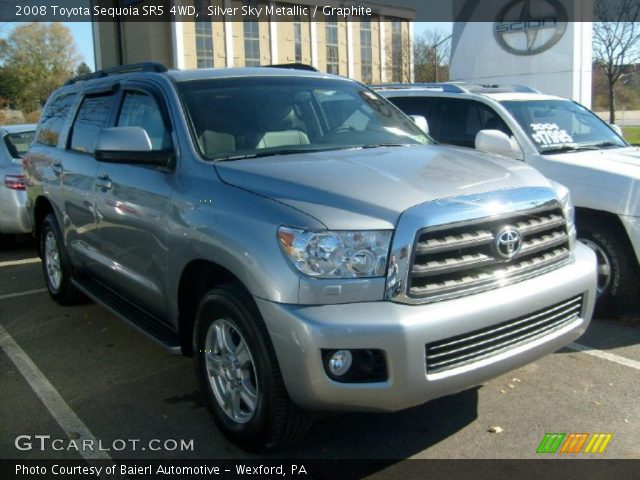 2008 Toyota Sequoia SR5 4WD in Silver Sky Metallic