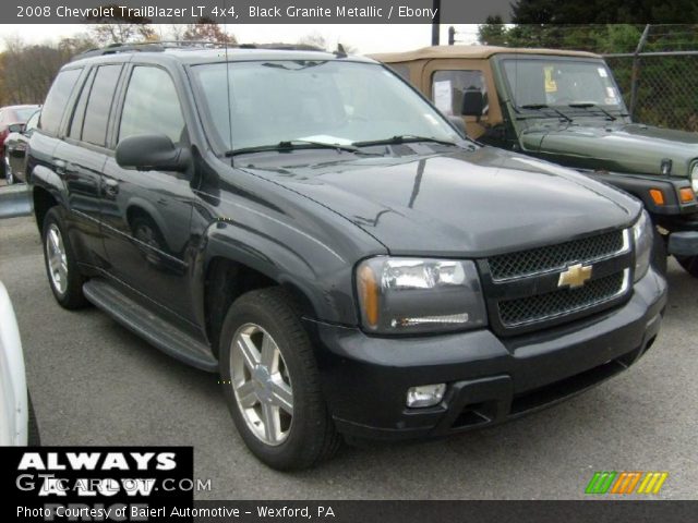 2008 Chevrolet TrailBlazer LT 4x4 in Black Granite Metallic