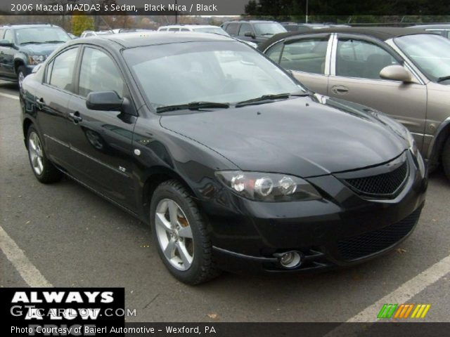 2006 Mazda MAZDA3 s Sedan in Black Mica
