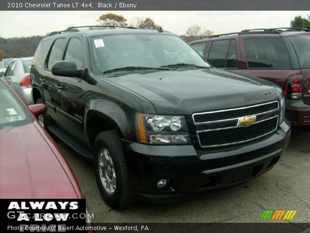 2010 Chevrolet Tahoe LT 4x4 in Black