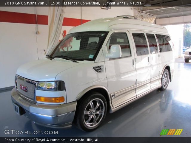 2010 GMC Savana Van LT 1500 Passenger Conversion in Summit White