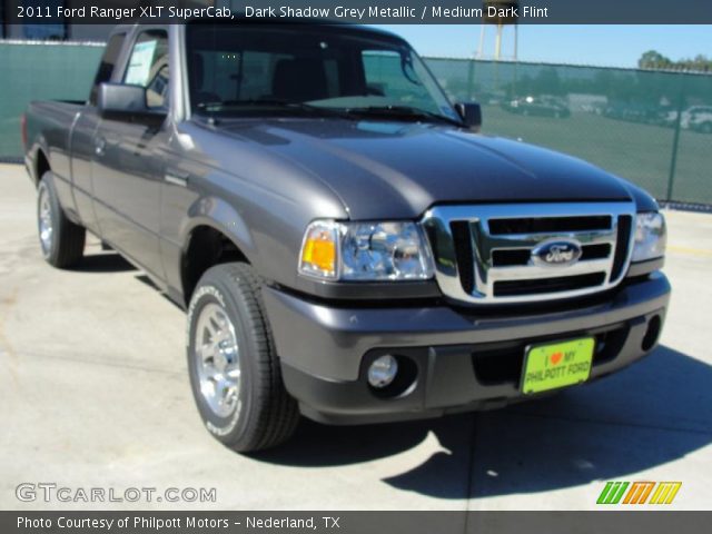 2011 Ford Ranger XLT SuperCab in Dark Shadow Grey Metallic