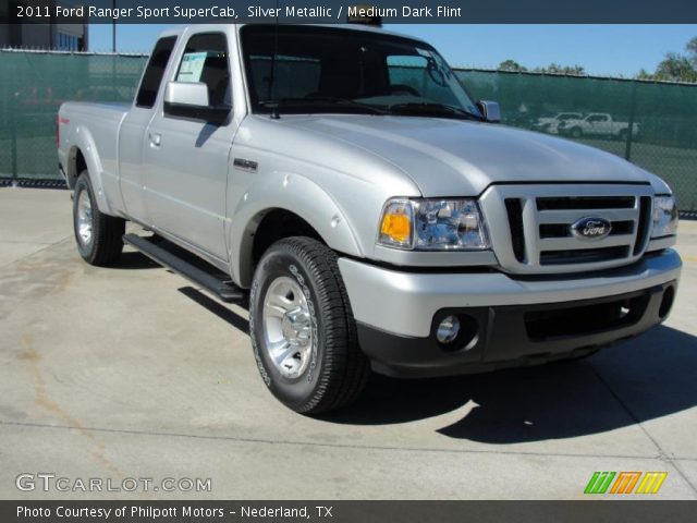 2011 Ford Ranger Sport SuperCab in Silver Metallic
