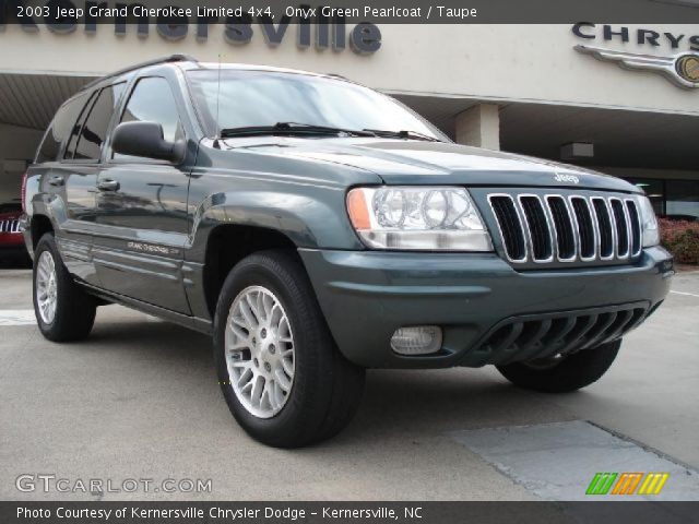 2003 Jeep Grand Cherokee Limited 4x4 in Onyx Green Pearlcoat