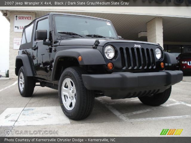 2007 Jeep Wrangler X 4x4 in Black